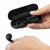 Brandcharger wireless earbuds Aria gun metal