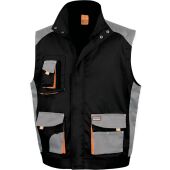 black/grey/orange