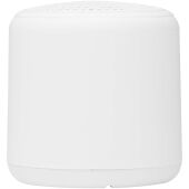 Velkis 3W gerecycleerde plastic draadloze Bluetooth®-speaker - Wit