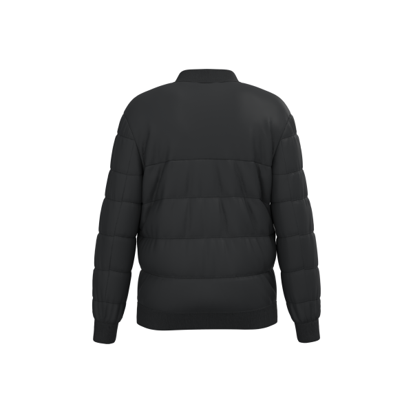 Ecologisch gewatteerd uniseks jasje met teddykraag Black XS Ecologisch gewatteerd uniseks jasje met teddykraag Black XS