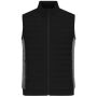 Men's Padded Hybrid Vest black/carbon-melange XS