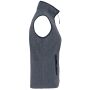 Bodywarmer van microfleece dames french navy heather 4XL