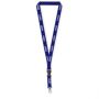 Afneembare polyester keycord met reflecterende draden