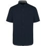 Katoenen herenoverhemd met korte mouwen "Ariana" Navy 4XL