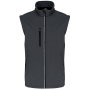 Softshell met afritsbare mouwen Marl Dark Grey XXL