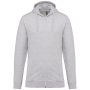 Sweatvest met capuchon Ash Heather 4XL Sweatvest met capuchon Ash Heather 4XL