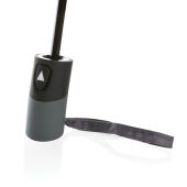 21" Impact AWARE™ RPET 190T mini auto open paraplu, antraciet