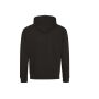 VARSITY HOODIE, JET BLACK/ORANGE CRUSH, XXL, JUST HOODS
