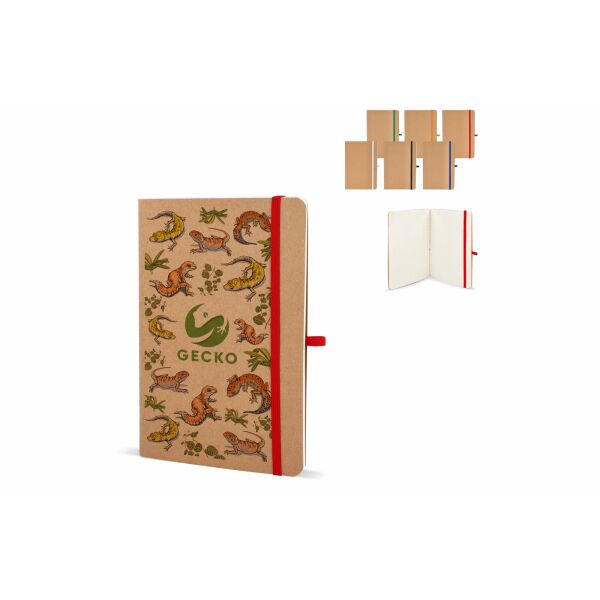 Notitieboek met zachte kaft Kraftpapier A5 - Wit Notitieboek met zachte kaft Kraftpapier A5 - Wit