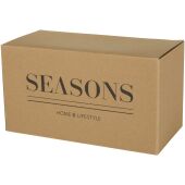 Male houten serveerblad en glazen bekerset - matte afwerking - Hale blauw