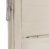Armond AWARE™ RPET 15.6" laptop sleeve, beige