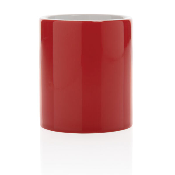 Keramische classic mok 350 ml, rood Keramische classic mok 350 ml, rood