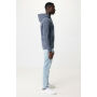 IQONIQ Torres gerecycled katoen hoodie ongeverfd, heather navy (XXXL)