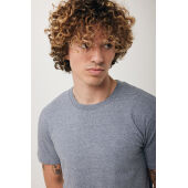 IQONIQ Brett gerecycled katoen t-shirt, light heather navy (XXS)