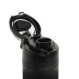 Omni Sip RCS Recycled RVS waterfles 720ML, zwart Omni Sip RCS Recycled RVS waterfles 720ML, zwart