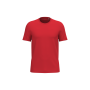 Ecologische uniseks T-shirt Poppy Red XXS