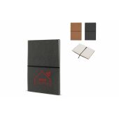 Notitieboek recycled leer A5 - Licht Bruin Notitieboek recycled leer A5 - Licht Bruin
