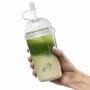 rPet Drinkbeker met rietje Glow 500 ml roze rPet Drinkbeker met rietje Glow 500 ml roze