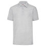 65/35 Pique Polo heather grey S