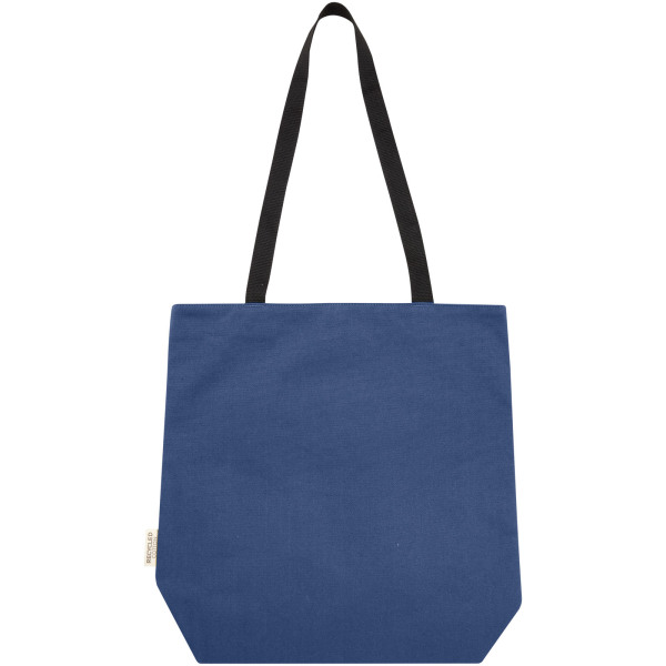 Joey GRS recycled canvas versatile tote bag 14L - Navy