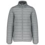 Men's lightweight padded jacket marl silver L
