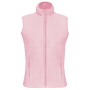 Bodywarmer van microfleece dames Pale Pink XS