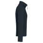 Microfleece met rits en raglanmouwen heren Navy XXL