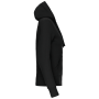 Damessweater met rits en capuchon Black XS