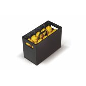Bidon krat voor 10 bidons - Zwart