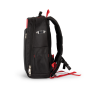 Rugzak voor gereedschap en laptop Black / Red One Size