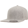 Pet Flexfit platte klep HEATHER L/XL