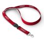 Afneembare polyester keycord met reflecterende draden