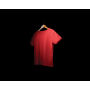 IQONIQ Yala dames lichtgewicht gerecycled katoen t-shirt, luscious red (XXS)