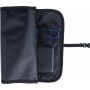 1680D polyester oprolbare reistas Johnny - zwart