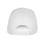 Baseballpet - 6 panelen White One Size Baseballpet - 6 panelen White One Size