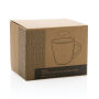Keramische mok met gekleurde binnenkant 300 ml, grijs, wit Keramische mok met gekleurde binnenkant 300 ml, grijs, wit