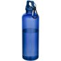 Oregon 750 ml waterfles van RCS-gecertificeerd gerecycled plastic met karabijnhaak - Koningsblauw Oregon 750 ml waterfles van RCS-gecertificeerd gerecycled plastic met karabijnhaak - Koningsblauw