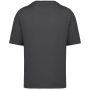 Ecologisch oversized heren-T-shirt Iron Grey XXL
