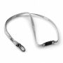 Polyester tubulaire keycord met metalen klem