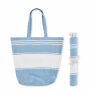 HUMMUM - Strandtas met hamamdoek - Turquoise
