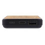 RCS gerecycled plastic 5.000 mAh Powerbank, bruin