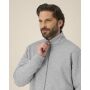 Trailer 2.0 - Het unisex sweatshirt met rits en opstaande kraag - Heather Grey (5XL)