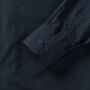 RUS Men LSL Tailored Polycot. Poplin Shirt, French Navy, 4XL