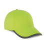Pet met 5 panelen van polyester Fluorescent Yellow One Size