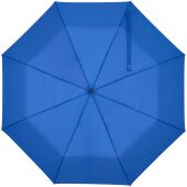 Aaron 23'' opvouwbare handparaplu - Koningsblauw