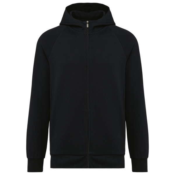 Herenjasje met rits en capuchon