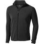 Brossard fleece heren jas met ritssluiting - Antraciet - 3XL Brossard fleece heren jas met ritssluiting - Antraciet - 3XL