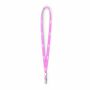 Polyester tubulaire keycord met metalen klem