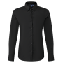 RECYCLIGHT damesoverhemd van popeline met lange mouwen Black XS