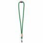 Polyester koord-keycord met bamboe plaatje
